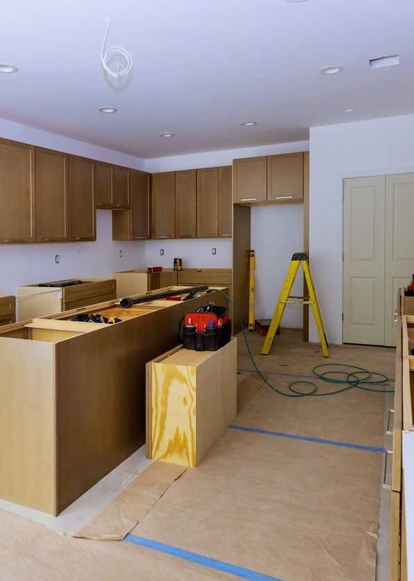 Remodeled open-concept interior with updated finishes