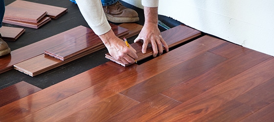 Hardwood flooring